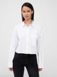 Alissa Cotton Cropped Shirt